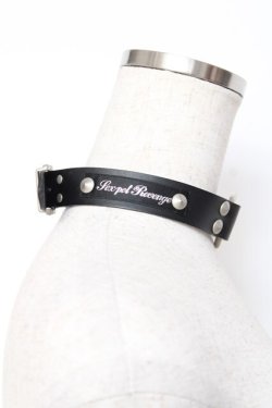 画像3: SEX POT ReVeNGe / リングベルトチョーカー  黒 Y-25-11-26-005-SP-AC-SZ-ZY