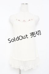 axes femme / ミニバラキャミ M 生成り Y-25-11-26-038-AX-TO-SZ-ZY