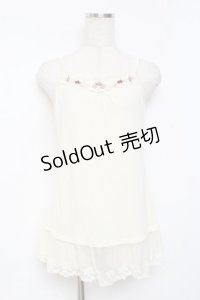 axes femme / ミニバラキャミ M 生成り Y-25-11-26-038-AX-TO-SZ-ZY