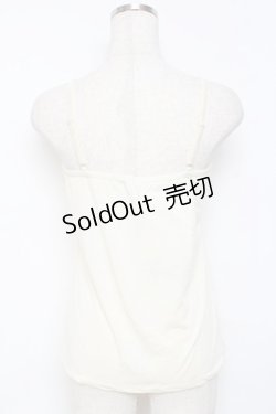 画像2: axes femme / レース×ビジューキャミ M 生成り Y-25-11-26-039-AX-TO-SZ-ZI