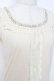 画像3: axes femme / ビーズラインタンクトップ M 生成り Y-25-11-26-040-AX-BL-SZ-ZY (3)