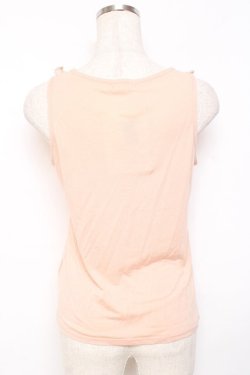 画像2: axes femme / ガーデンフリルレースタンク M 淡ピンク Y-25-11-26-041-AX-TO-SZ-ZY