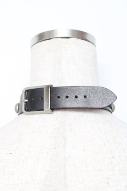 画像3: SEX POT ReVeNGe / スカルスタッズチョーカー  黒 Y-25-11-26-006-SP-AC-SZ-ZY