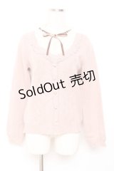 axes femme / ヨーク切替ニット M ピンク Y-25-11-26-047-AX-TO-SZ-ZY