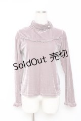 axes femme / ベロアプルオーバー M パープル Y-25-11-26-052-AX-TO-SZ-ZY