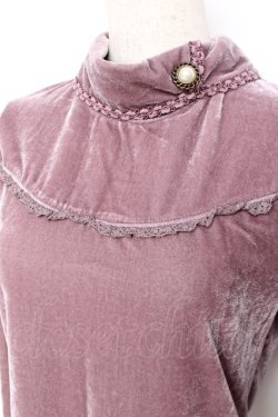 画像3: axes femme / ベロアプルオーバー M パープル Y-25-11-26-052-AX-TO-SZ-ZY