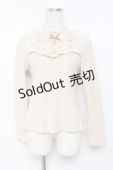 axes femme / ビスチェ切替リブニット M 生成り Y-25-11-26-055-AX-TO-SZ-ZY