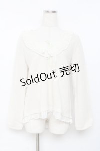 axes femme / ニットソーVネックプルオーバー M キナリ Y-25-11-26-058-AX-TO-SZ-ZY