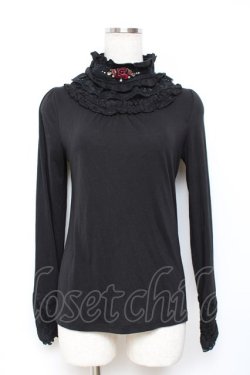 画像1: axes femme / 首元ガーデンタートル  黒 Y-25-11-26-061-AX-TO-SZ-ZY