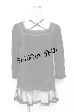 画像1: axes femme / ガーデンストラップインナー  黒 Y-25-11-26-062-AX-TO-SZ-ZY