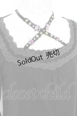 画像3: axes femme / ガーデンストラップインナー  黒 Y-25-11-26-062-AX-TO-SZ-ZY