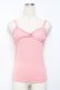画像1: LIZ LISA / レース切替キャミソール M ピンク Y-25-11-26-066-LO-TO-SZ-ZY (1)