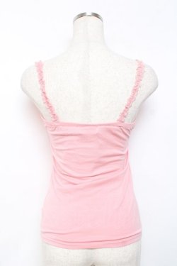 画像2: LIZ LISA / レース切替キャミソール M ピンク Y-25-11-26-066-LO-TO-SZ-ZY