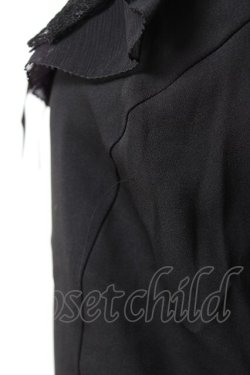 画像6: Moi-meme-Moitie / スクエアネックジョーゼットブラウス 2 ブラック Y-25-11-26-071-MO-BL-SZ-ZY