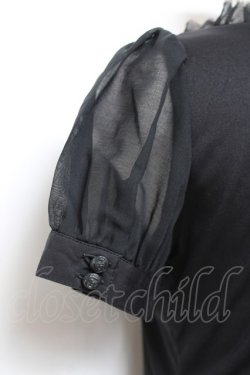 画像4: Moi-meme-Moitie / フリルリボンカットソー 2 ブラック Y-25-11-26-072-MO-TO-SZ-ZY