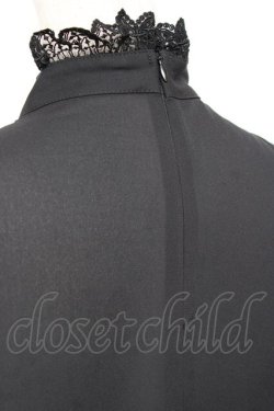 画像5: Moi-meme-Moitie / クロスアーチピンタックブラウス 2 ブラック Y-25-11-26-073-MO-BL-SZ-ZY