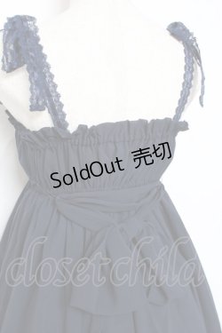 画像4: Moi-meme-Moitie / オーナメントテーブルプリントジャンパースカート 2 ネイビー Y-25-11-26-076-MO-OP-SZ-ZY