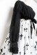 画像6: Moi-meme-Moitie / 十字架プリントワンピース 2 ブラックy×ホワイト Y-25-11-26-079-MO-OP-SZ-ZY (6)