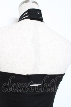 画像3: SEX POT ReVeNGe / クロスホルタートップス M 黒 Y-25-11-26-083-SP-TO-SZ-ZY