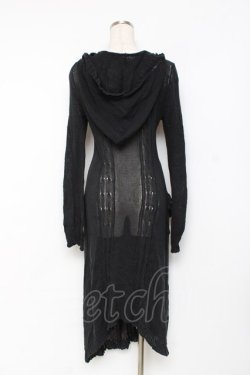 画像3: NiNE. / 刺繍入りロングカーデ  黒 Y-25-11-26-095-PU-TO-SZ-ZY