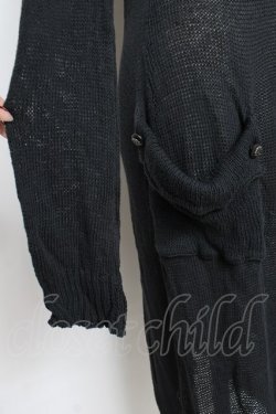 画像5: NiNE. / 刺繍入りロングカーデ  黒 Y-25-11-26-095-PU-TO-SZ-ZY