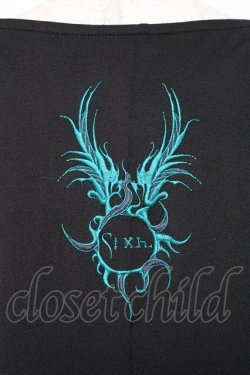 画像3: Sixh / 刺繍入りロングカーデ  黒 Y-25-11-26-099-HN-TO-SZ-ZY