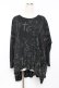 画像1: SEX POT ReVeNGe / SHOULDER LONG SLEEVE CUTSEW M 黒 Y-25-11-26-102-SP-TO-SZ-ZY (1)