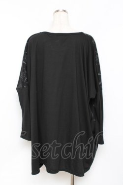 画像2: SEX POT ReVeNGe / SHOULDER LONG SLEEVE CUTSEW M 黒 Y-25-11-26-102-SP-TO-SZ-ZY