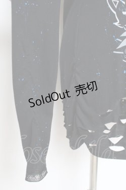 画像3: SEX POT ReVeNGe / キャラクターpt裾ダメージカットソー S 黒 Y-25-11-26-103-SP-TS-SZ-ZY