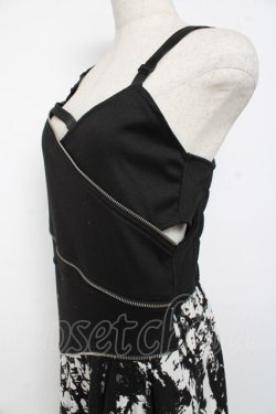 画像3: SEX POT ReVeNGe / タイダイ柄ワンピース L 黒×白 Y-25-11-26-112-SP-OP-SZ-ZY