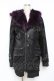 画像1: SEX POT ReVeNGe / GORGEOS FUR BLACK コート M 黒 Y-25-11-26-114-SP-CO-SZ-ZY (1)