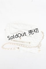 Angelic Pretty / Heartキルティングショルダーバッグ  白 Y-25-11-26-015-AP-BG-SZ-ZY