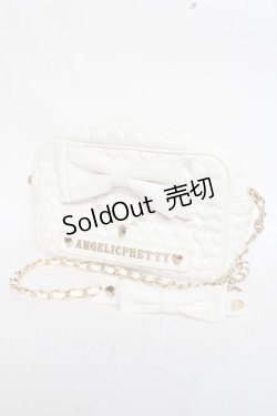 画像1: Angelic Pretty / Heartキルティングショルダーバッグ  白 Y-25-11-26-015-AP-BG-SZ-ZY