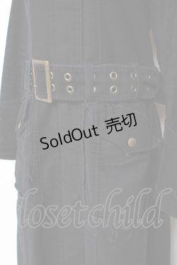 画像4: BPN / 襟ファーデザインロングコート  黒 Y-25-11-26-116-GO-CO-SZ-ZTC033