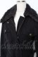 画像5: BPN / 襟ファーデザインロングコート  黒 Y-25-11-26-116-GO-CO-SZ-ZY (5)