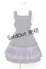 PUTUMAYO / ストライプトライワンピ  パープル Y-25-11-26-118-PT-OP-SZ-ZY