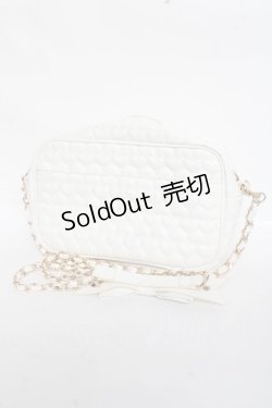 画像3: Angelic Pretty / Heartキルティングショルダーバッグ  白 Y-25-11-26-015-AP-BG-SZ-ZY