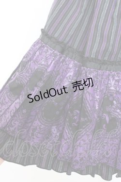 画像6: PUTUMAYO / ストライプトライワンピ  パープル Y-25-11-26-118-PT-OP-SZ-ZY