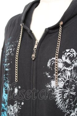 画像3: SEX POT ReVeNGe / グラフィックptZIPパーカー F 黒 Y-25-11-26-119-SP-TO-SZ-ZY