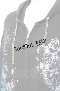 画像3: SEX POT ReVeNGe / グラフィックptZIPパーカー F 黒 Y-25-11-26-119-SP-TO-SZ-ZY