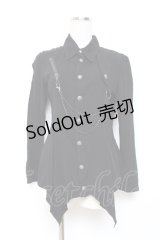 ALGONQUINS / イレヘムブラウス F 黒 Y-25-11-26-125-AL-BL-SZ-ZY