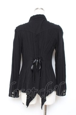 画像2: ALGONQUINS / イレヘムブラウス F 黒 Y-25-11-26-125-AL-BL-SZ-ZY