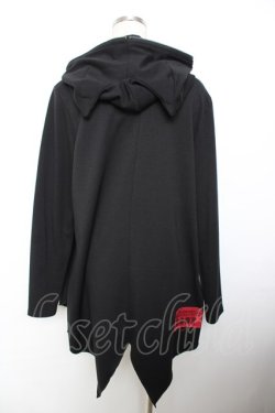 画像2: ALGONQUINS / 猫耳ZIPイレヘムパーカー F 黒 Y-25-11-26-126-AL-TO-SZ-ZY