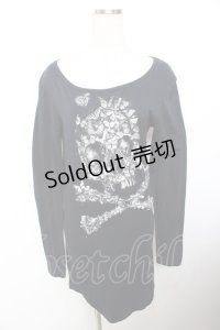 CIVARIZE / "Funeral"Skull Print 2P Cut and sewn 44 黒 Y-25-11-26-131-GO-BL-SZ-ZY