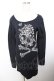 画像1: CIVARIZE / "Funeral"Skull Print 2P Cut and sewn 44 黒 Y-25-11-26-131-GO-BL-SZ-ZY (1)