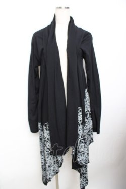 画像1: CIVARIZE / DEAL DESIGN コラボプリントトッパー 44 ブラック Y-25-11-26-132-GO-TO-SZ-ZY