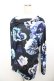 画像1: CIVARIZE / Zest フラワー総柄ドレープカットソー 44 ブラック Y-25-11-26-133-GO-TO-SZ-ZY (1)