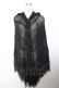 画像1: CIVARIZE / Array ローゲージニットポンチョ F ブラック Y-25-11-26-134-GO-TO-SZ-ZY (1)