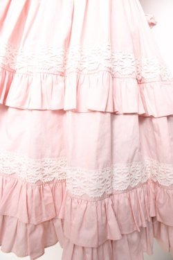 画像4: MAM MAXICIMAM / リリックローズラシーヌジャンパースカート  ピンク Y-25-11-26-142-LO-OP-SZ-ZY