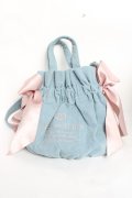 Maison de FLEUR / デニムギャザー2Wayトートバッグ  デニム Y-25-11-26-017-LO-BG-SZ-ZY